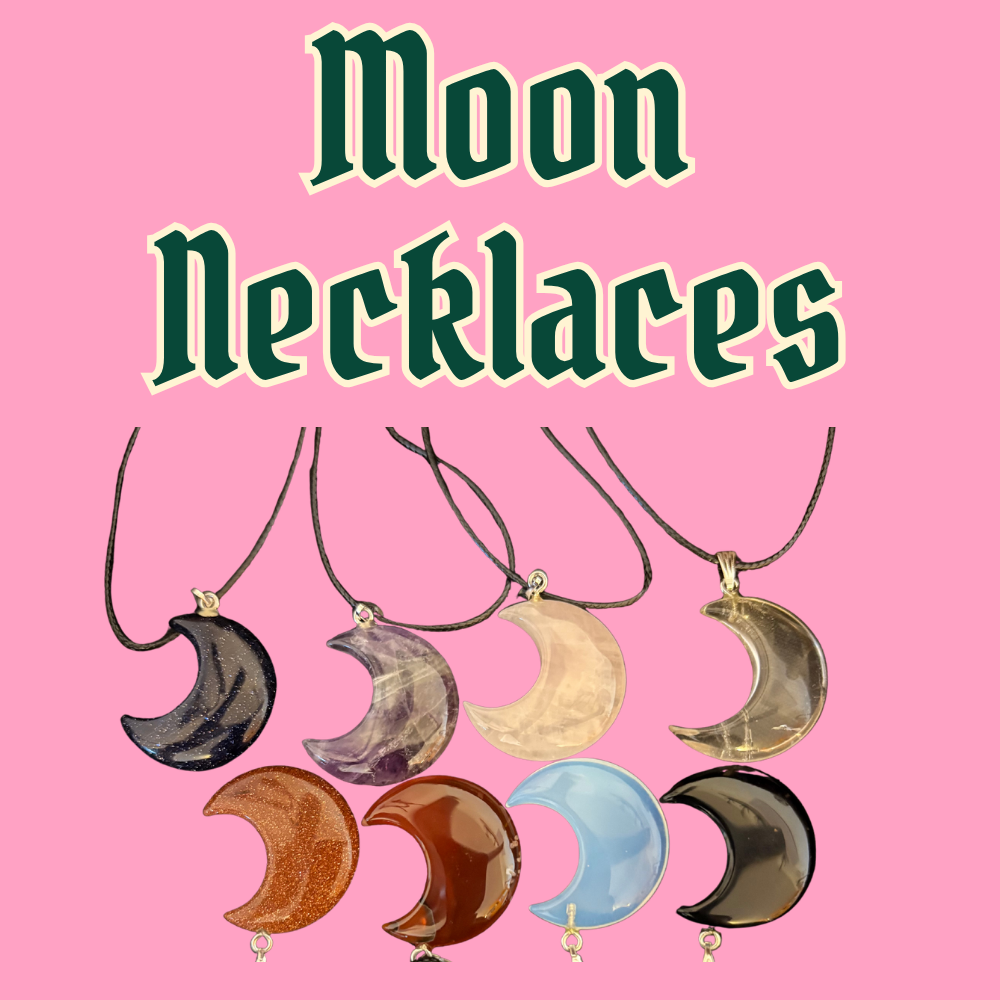 Crystal Moon Necklaces