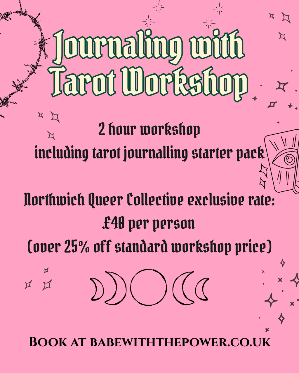 Journaling with Tarot Workshop - Northwich Queer Collective