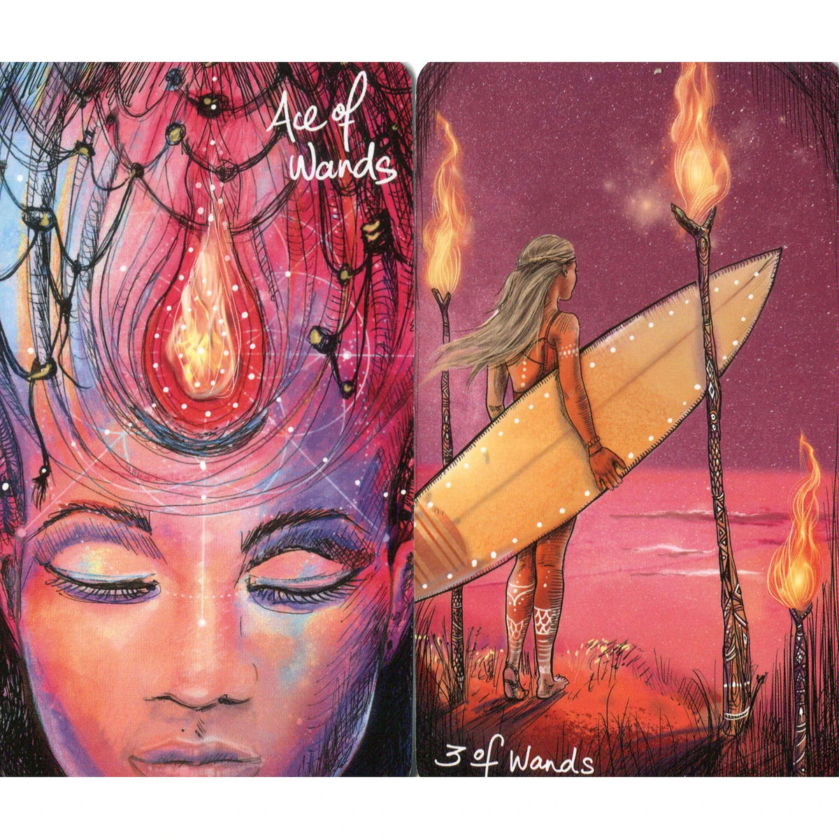 The Light Seer's Pocket Tarot by Chris Anne