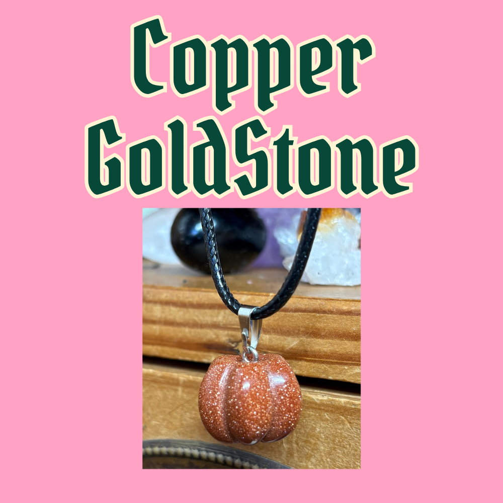 Crystal Pumpkin Necklaces