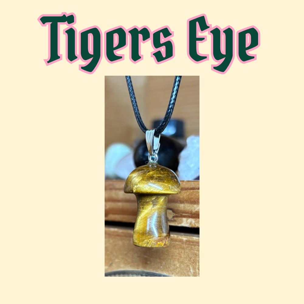 Crystal Mushroom Necklaces