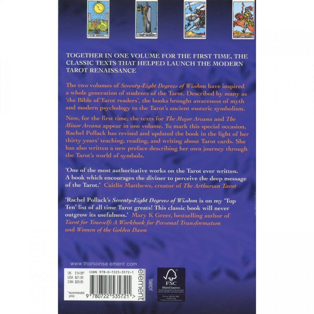 Seventy Eight Degrees of Wisdom by Rachel Pollack