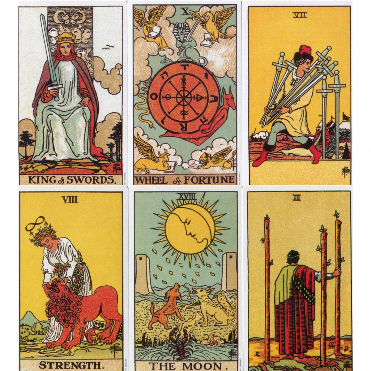 The Original Rider Waite Smith Tarot Deck