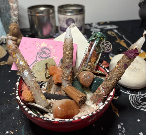 Give A Girl A Break Spell Candle - stability and security