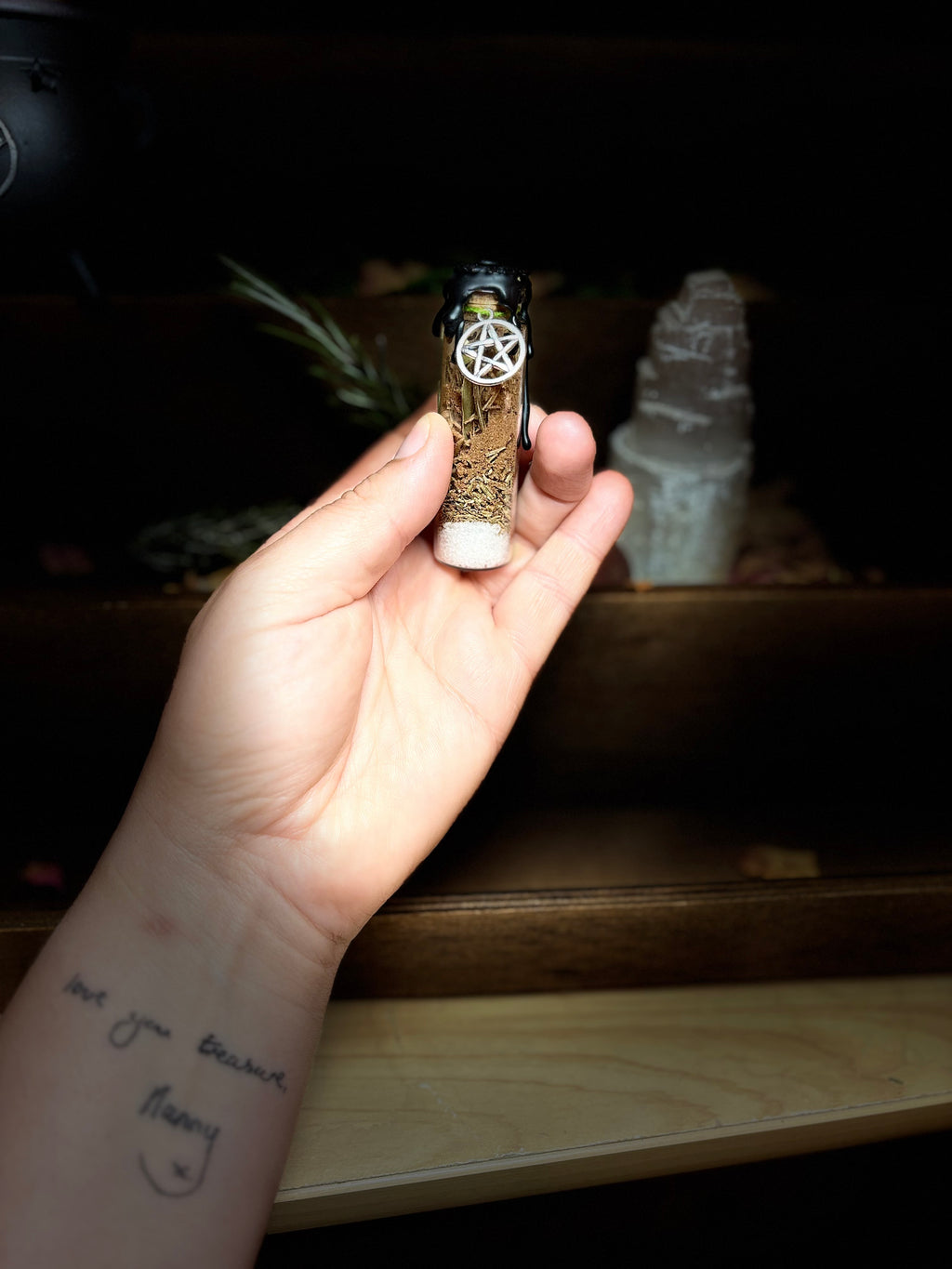 The Vibes Are Off - Protection Spell Bottle